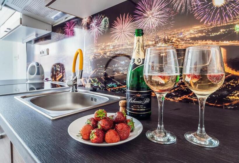 Апартаменты Deluxe 2 Спальни, Skodova Apartments