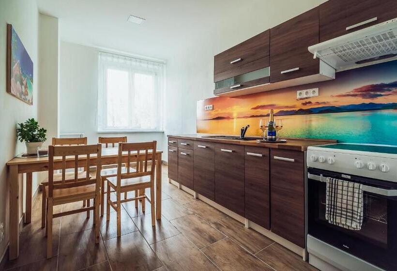 Апартаменты Deluxe 3 Спальни Вид на Море, Skodova Apartments