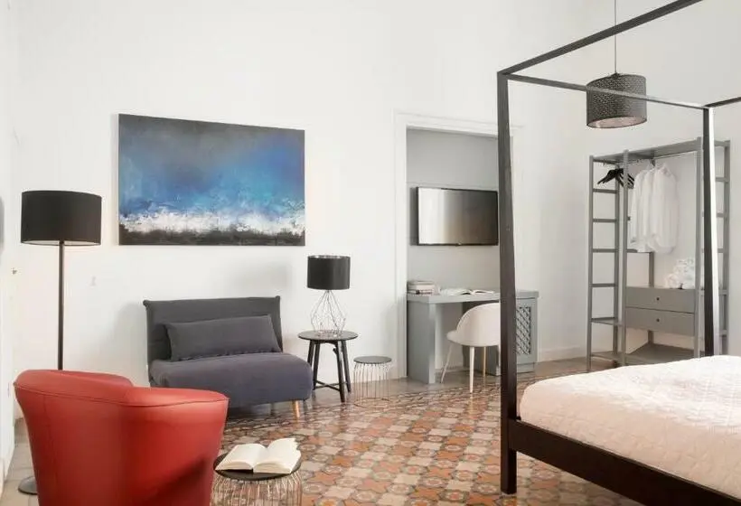 バルコニー付きスタンダードトリプルルーム, B&b Palazzo Corselli