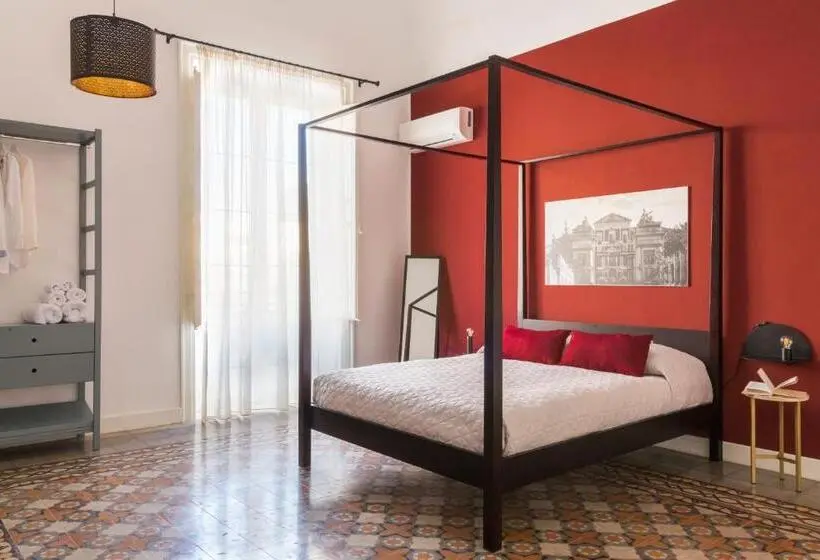 バルコニー付きスタンダードトリプルルーム, B&b Palazzo Corselli