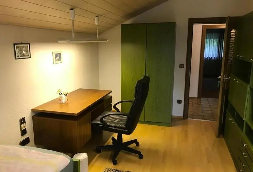 庭の見えるシングルルーム, Gemütliches Gästehaus!