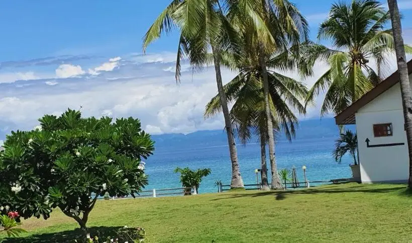オーシャンビューデラックスルームバルコニー付き, Tauig Beach Resort