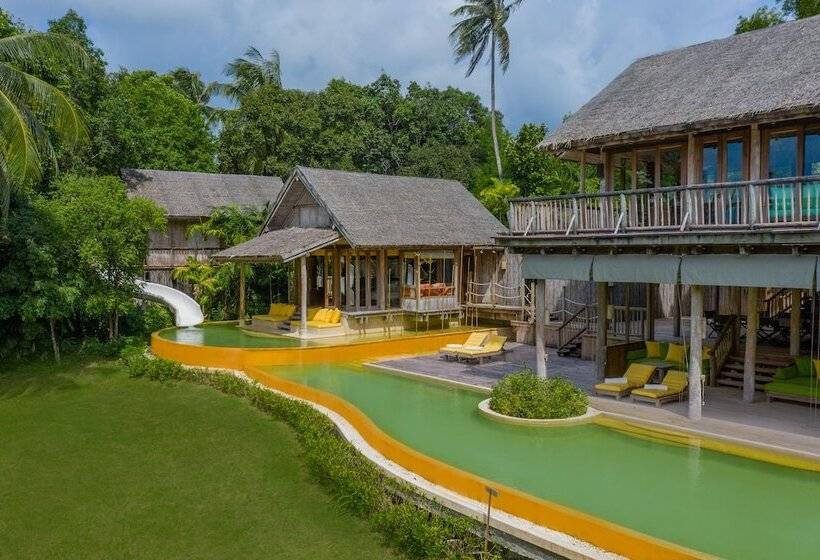 Апартаменты 4 Спальни, Soneva Kiri