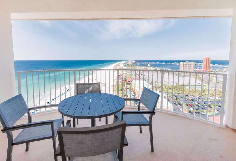 شقة 3 غرف مطلة على البحر, Royal Palms Apartment