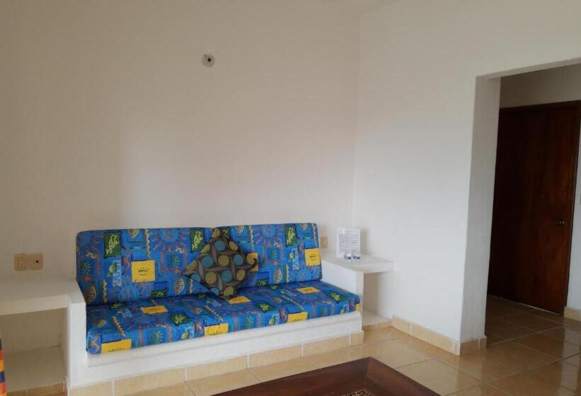 חדר סטנדרט נוף לים, Sunset House Zihuatanejo