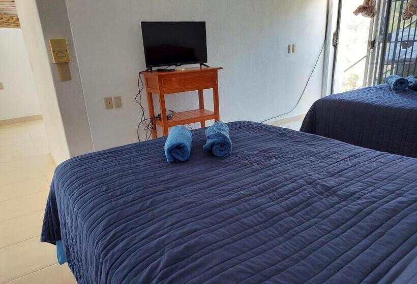 דירת חדר נוף לים, Sunset House Zihuatanejo