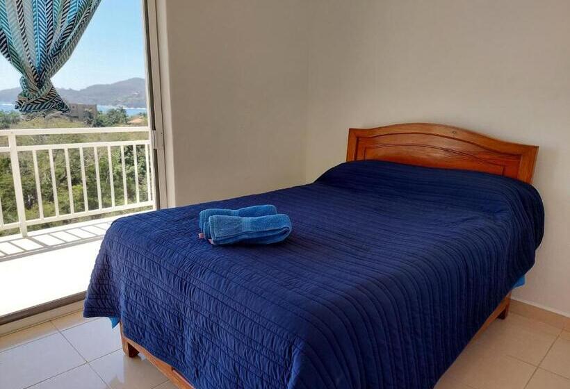 海の見える１ベッドルームアパートメント, Sunset House Zihuatanejo