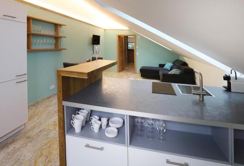 带1个卧室的公寓, Gästehaus Alte Glaserei