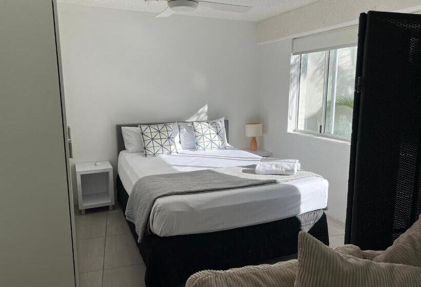 带花园景观的标准工作室, Beachside Mooloolaba