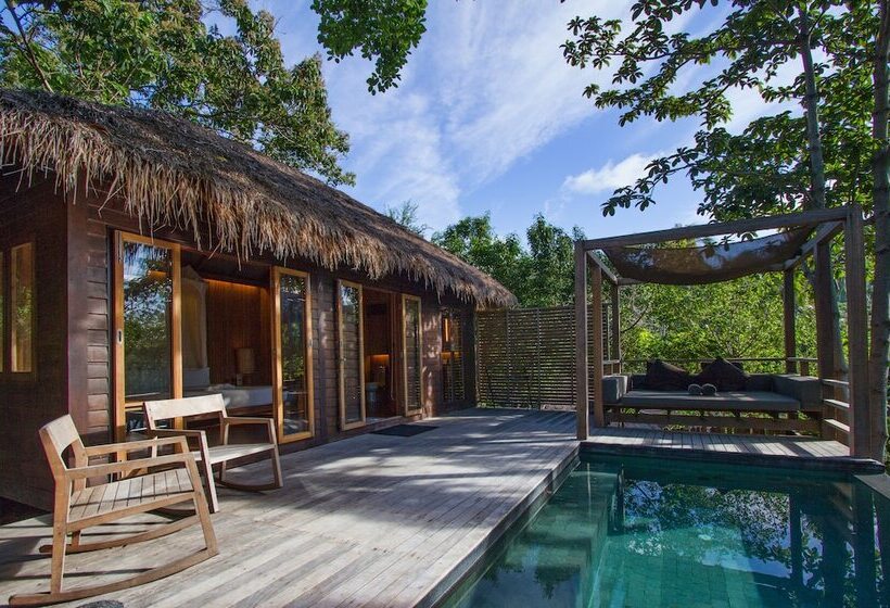 Villa 1 Yatak Odalı ve Yüzme Havuzlu, Haadtien Beach Resort