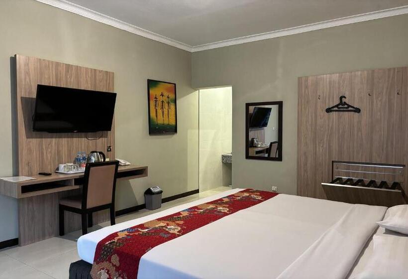 带大床的豪华间, Pesona Bamboe Lembang