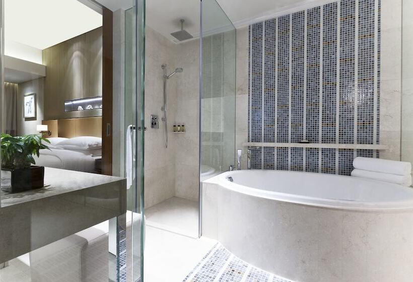 Номер Стандарт Двуспальная Кровать Вид на Город, Sheraton Grand Beijing Dongcheng