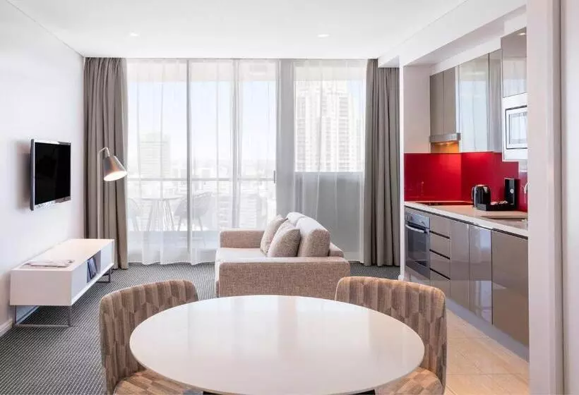 バルコニー付スイート, Meriton Suites Campbell Street, Sydney
