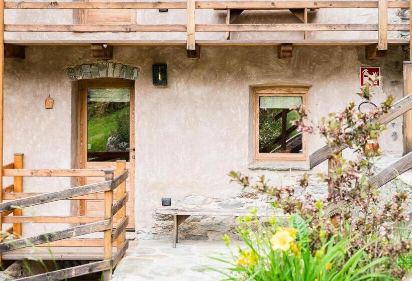 חדר סטנדרט נוף להרים, Chambres D Hôtes   Li Tzatagni