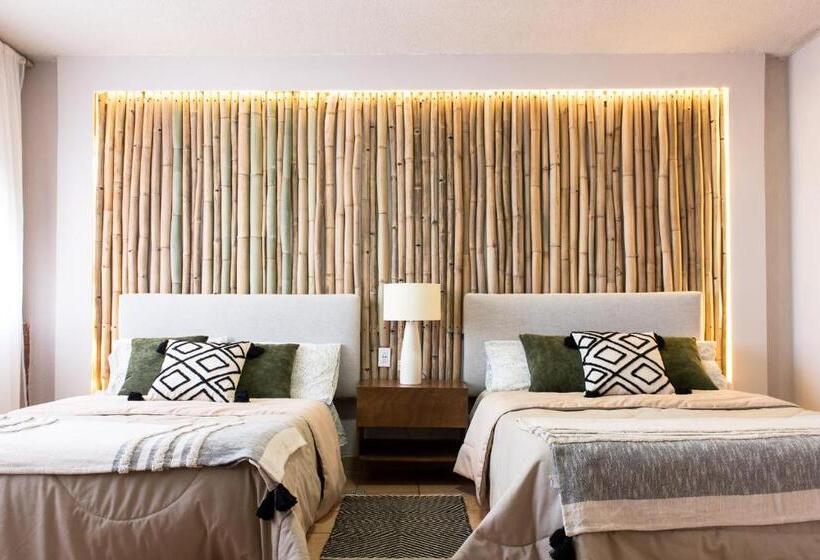 اتاق استاندارد چهارنفره با سرویس بهداشتی مشترک, Casa La Feria   Céntrico