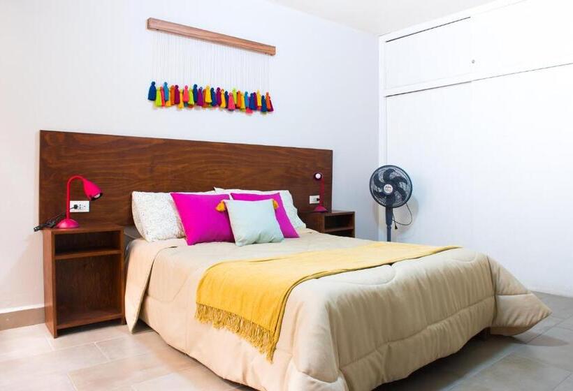 اتاق استاندارد با سرویس بهداشتی مشترک, Casa La Feria   Céntrico