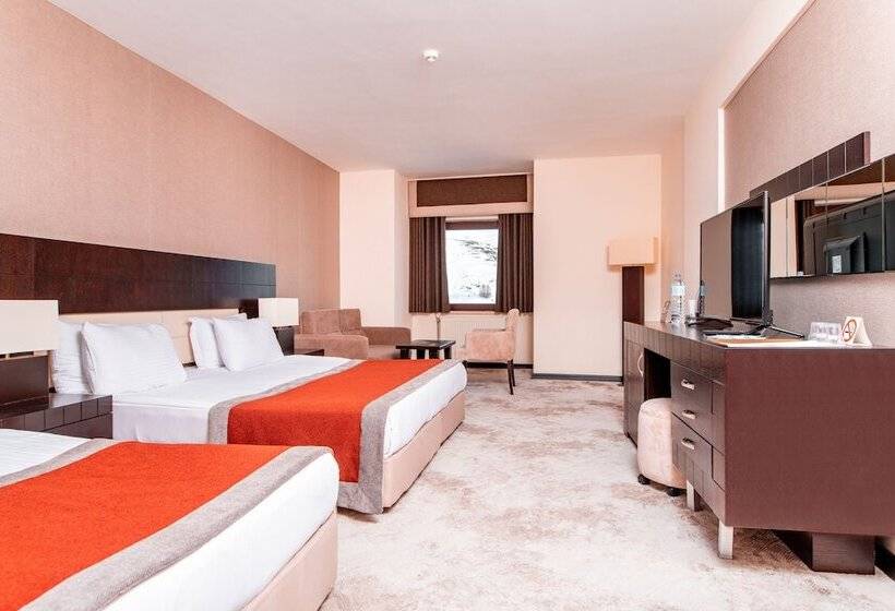 Deluxe Quadruple Room, Monte Baia Uludağ   Full Board Plus