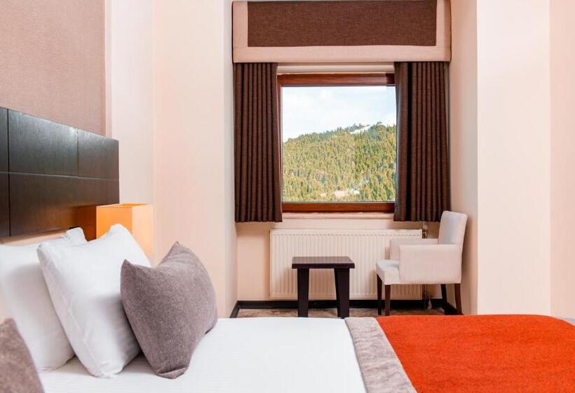 غرفة ديلوكس مطلة على الجبل, Monte Baia Uludağ