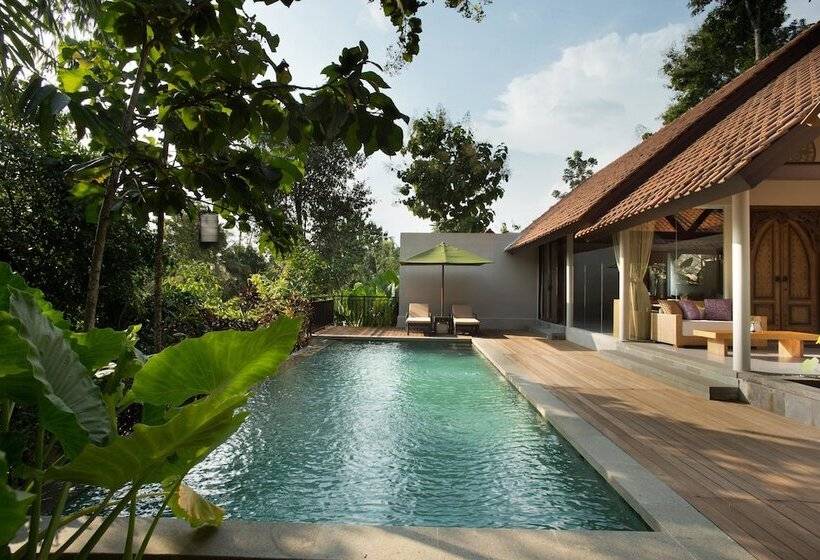 וילה עם חדר שינה אחד ובריכת שחיה, Plataran Borobudur