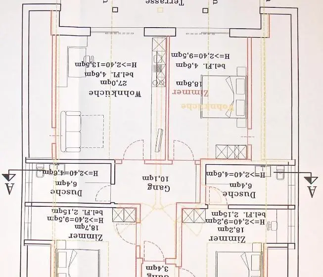 ３ベッドルームアパートメント, Residence Blumenthalerhof