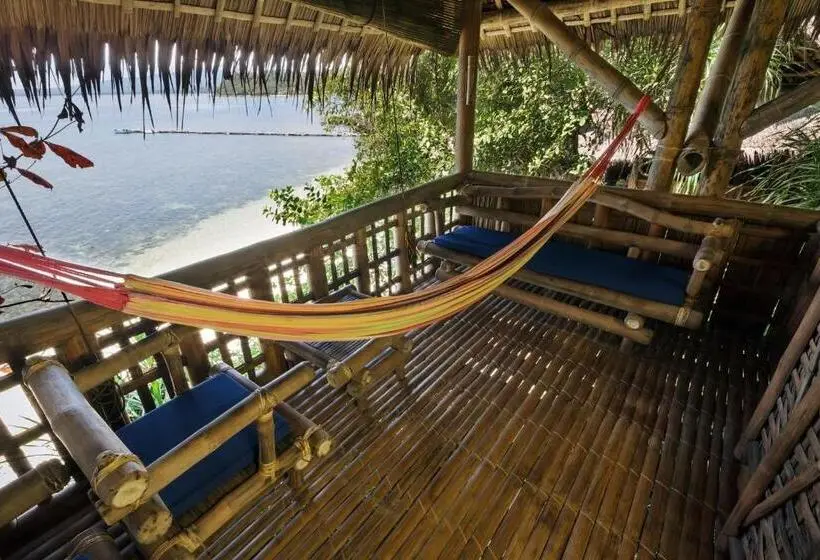 オーシャンビューのスタンダードバンガロー, Kookoo S Nest Eco Lodge