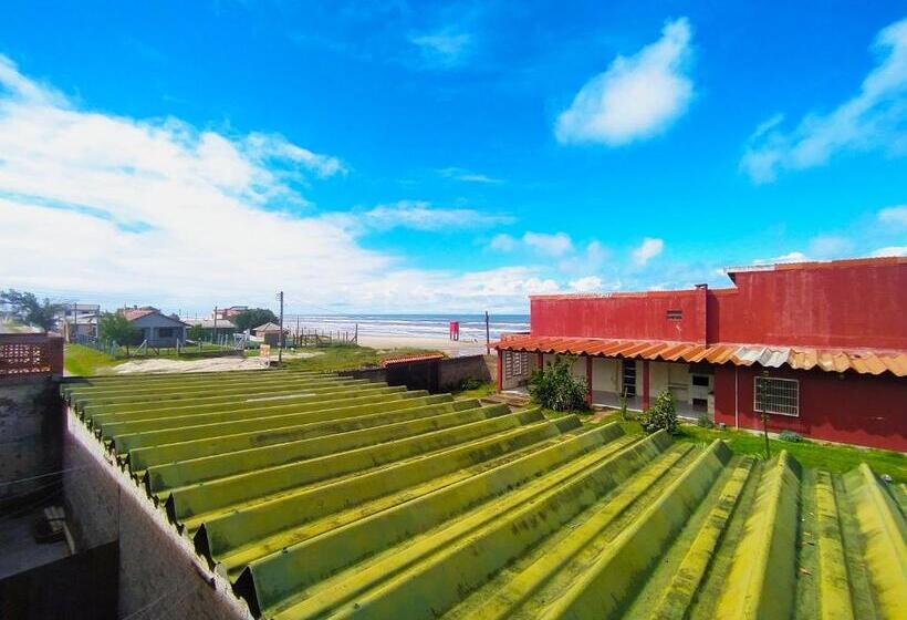 家庭间侧面带海景, Pousada Colibris