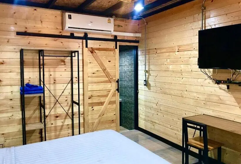 テラス付きスタンダードルーム, The Loft Resort Kabin Buri