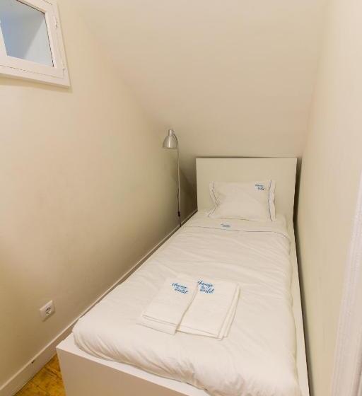 חדר אקונומי יחיד, Change The World Hostels   Cascais   Estoril