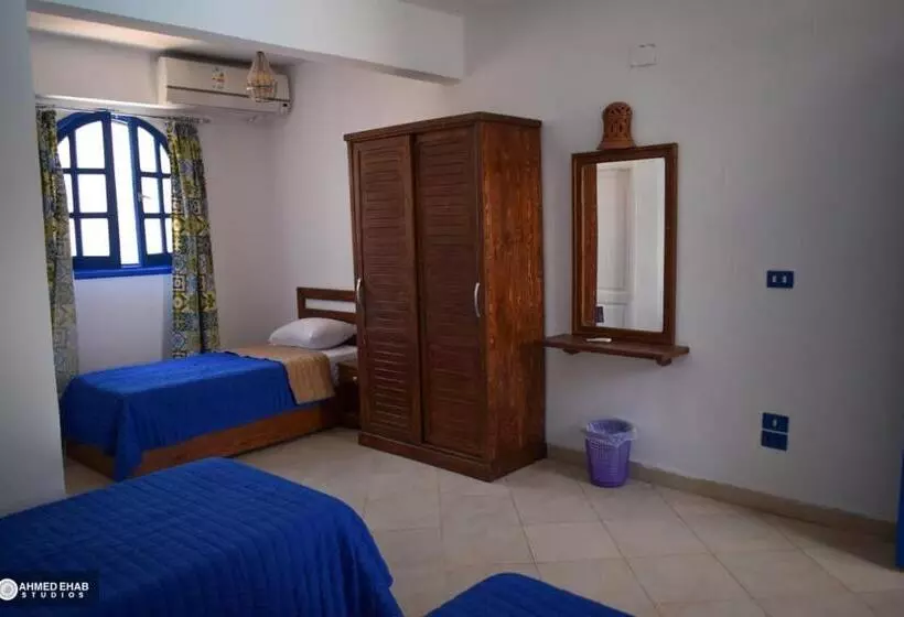 اتاق استاندارد سه تخته با چشم‌انداز استخر, Sea Horse Hotel Dahab