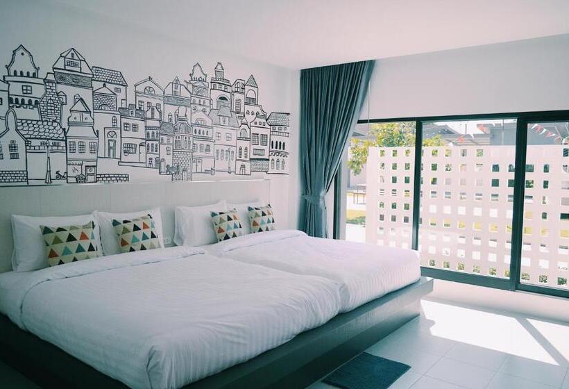 디럭스 패밀리 룸, Wannachart Boutique Resort