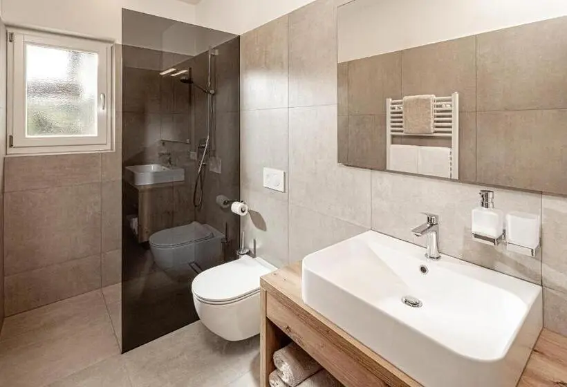 テラス付き１ベッドルームアパートメント, Prälatenhof Wine & Apartments