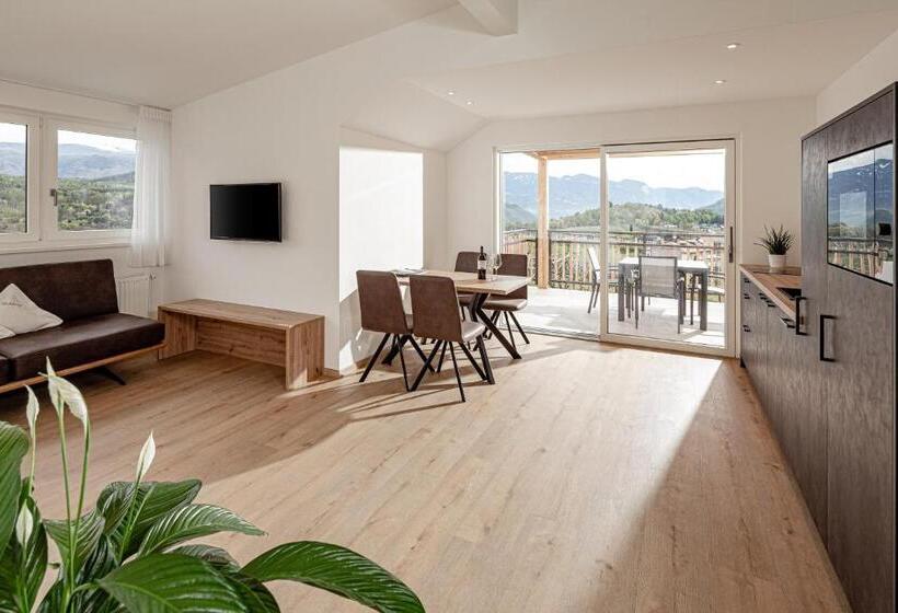 דירה בת חדר שינה 1 עם מרפסת, Prälatenhof Wine & Apartments