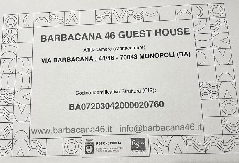 חדר סטנדרט, Barbacana46 Guest House