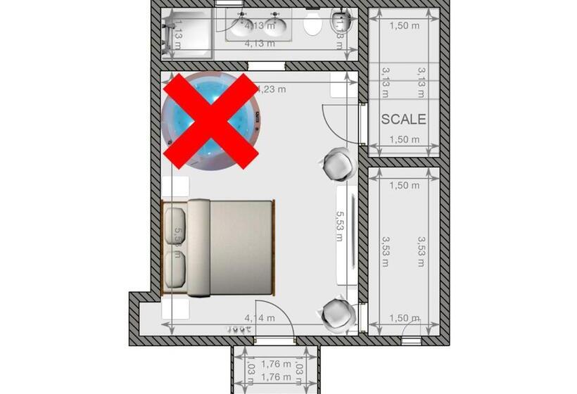 חדר סטנדרט עם מרפסת, Barbacana46 Guest House