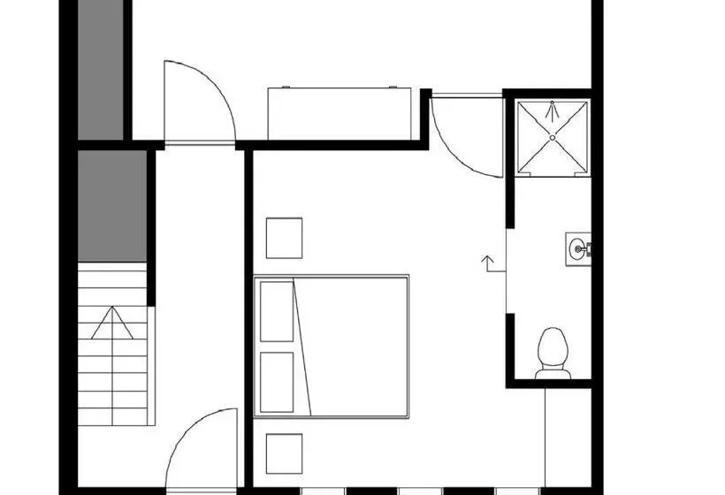 身障者適用スタンダードルーム, B&b Hof  T Sprakel