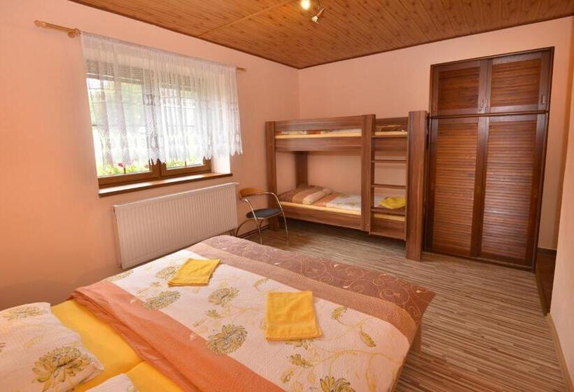 غرفة كلاسيكية رباعية, Penzion Jizerka