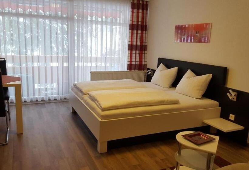 침실 1개 발코니 아파트, Appartementhaus Nürnberg