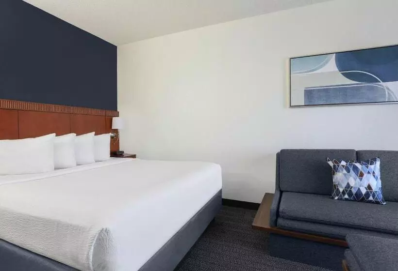 اتاق استاندارد با تخت بزرگ برای معلولان, Courtyard Austin Airport