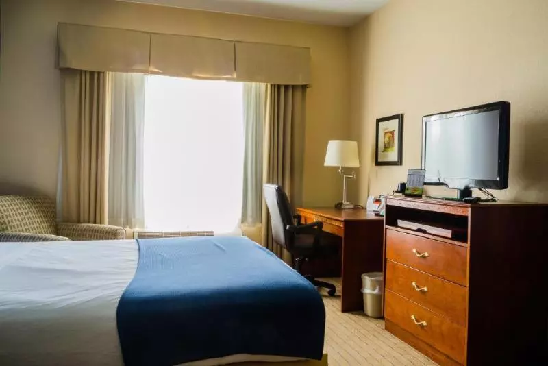 キングサイズベッドのスタンダードルーム, Holiday Inn Express Hotel & Suites Acme Traverse City, An Ihg