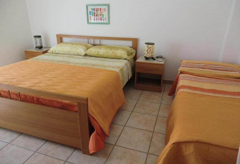 חדר משפחתי צדדי נוף לים, Case Vacanze C M Windsurf