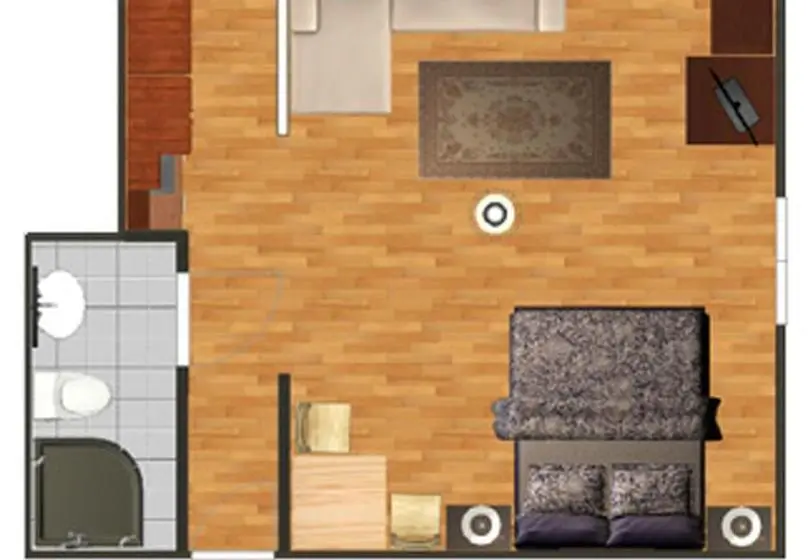 ハイドロマッサージバス付きスイート, Apartmány Jedovnice