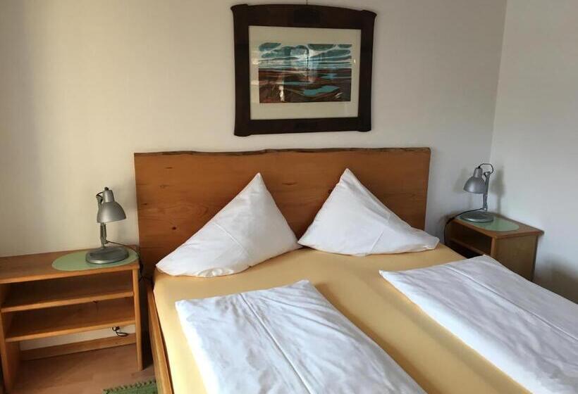 Standard studio with lake view, Pension Hallberg