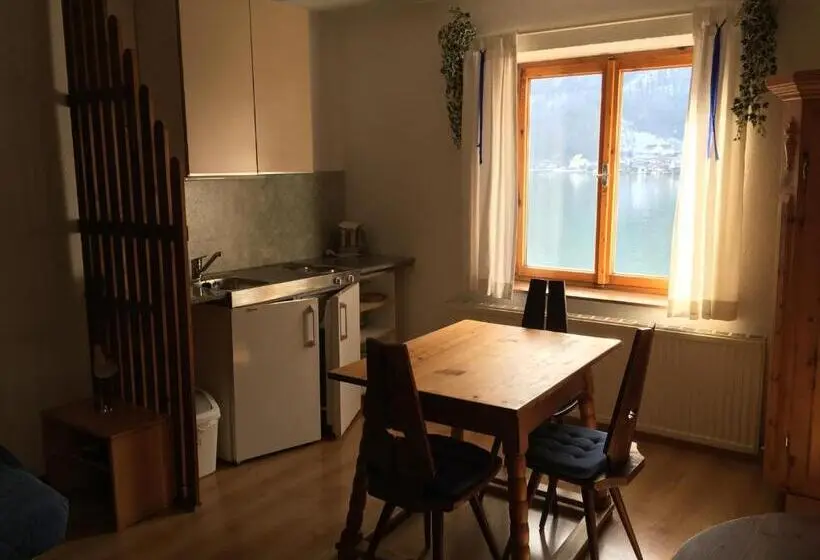 Standard studio with lake view, Pension Hallberg