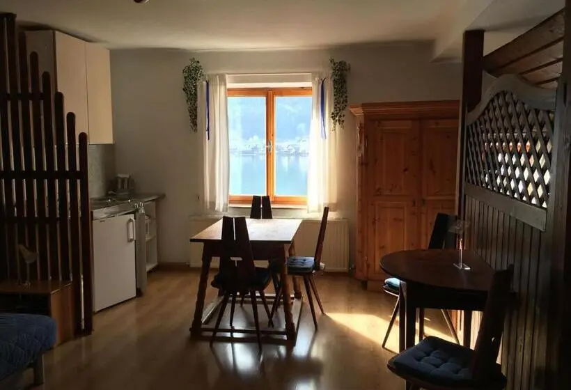 Standard studio with lake view, Pension Hallberg