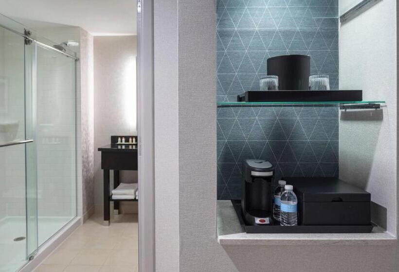 חדר דחוקס עם מיטת קינג, Renaissance Boston Patriot Place