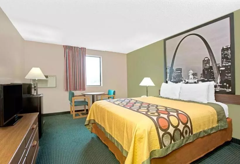 スタンダードルーム, Super 8 By Wyndham Eureka/six Flags Nearby