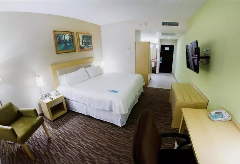 身障者適用キングサイズベッドルーム, Excellence Express & Suites
