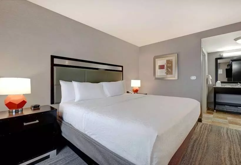 ダブルベッドのスタンダードスタジオ, Hampton Inn & Suites Seattle/federal Way