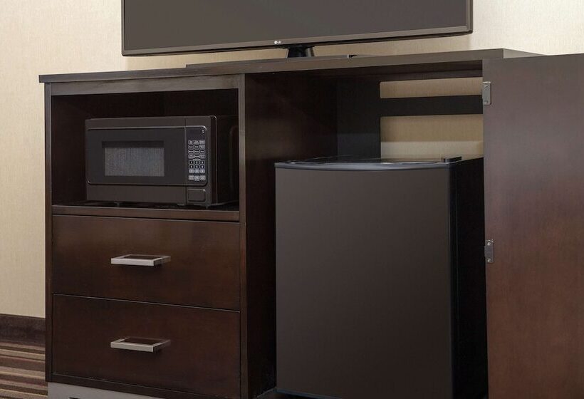 带双人床的标准工作室, Hampton Inn & Suites Seattle/federal Way