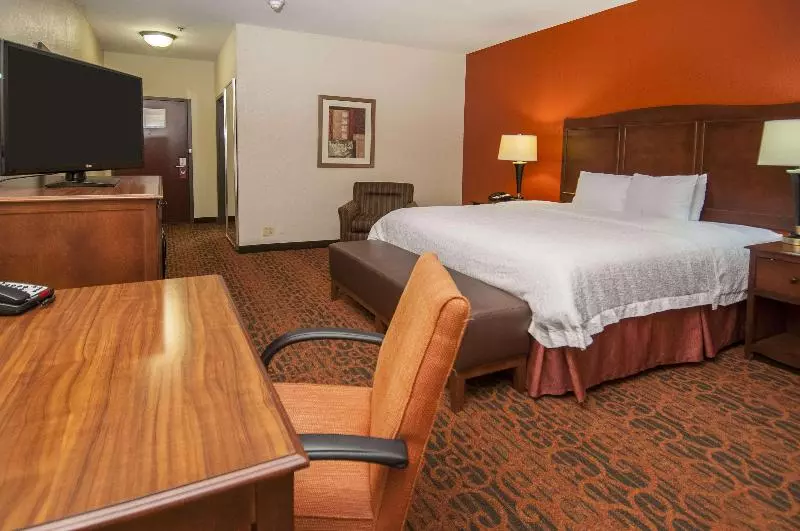 キングサイズベッドのスタンダードルーム, Hampton Inn & Suites Waxahachie